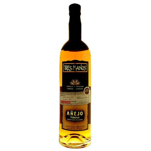 Tres Manos 3 Year Anejo Tequila - 750ml