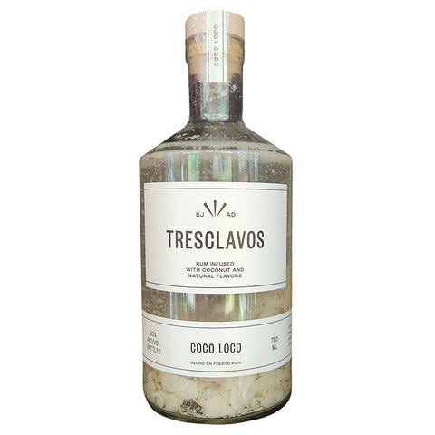Treclavos Coconut Infused Rum - 750ml