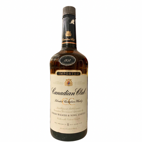 Canadian Club 6yr Canadian Whiskey - 1 L