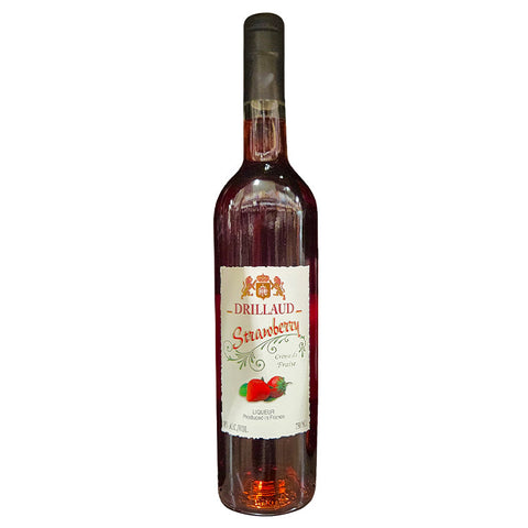 Drillaud  Cordials  Strawberry Liqueur - 750ml