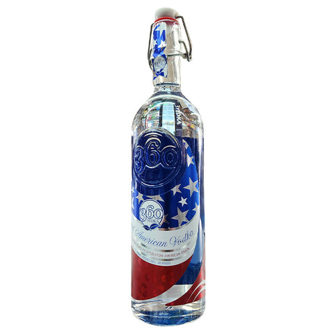 360 American Limited Edition Vodka - 1.75 - 1/2 gallon