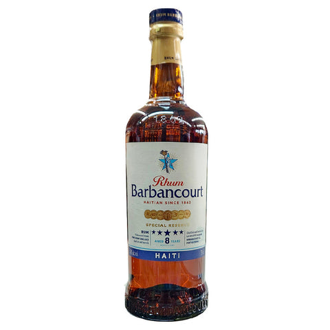 Barbancourt 5 Star 8 Year Haitian Rum - 750ml