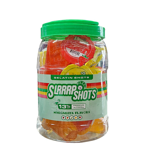 Slrrrp Margarita Flavors Jell-O Shots  Tequila - 20 shots