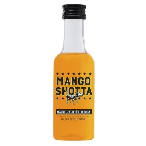 Mango Shotta Mango Jalapeno Tequila - 50ml Mini Shot