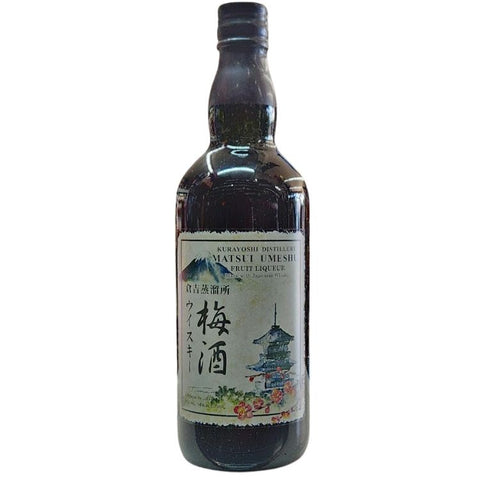 The Kurayoshi Matsui Umeshu Whiskey Fruit Liqueur - 700ml