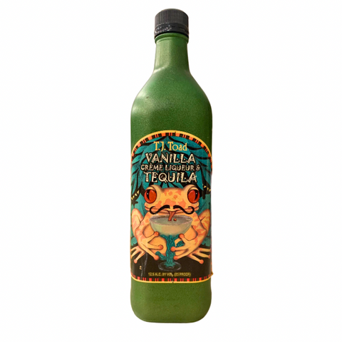 T.J Toad Vanilla Crème Liqueur & Tequila - 750ml