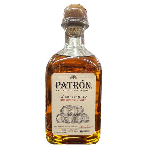 Patron Sherry Cask Aged Anejo Tequila - 750ml