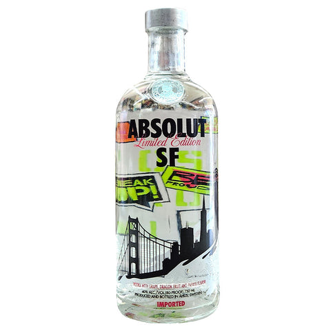 Absolut Limited Edition San Fransisco Vodka - 750ml