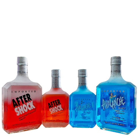 After Shock & Avalanche Blue Schnapps Liqueur - 375ml / 750ml