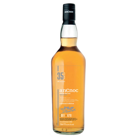 Ancnoc Single Malt 35 Year Scotch Whiskey - 750ml