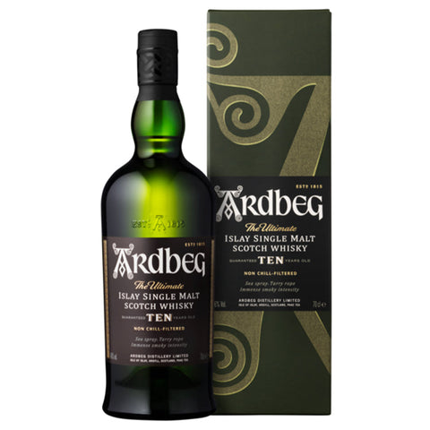 Ardbeg Single Malt 10 Year Scotch Whiskey - 750ml