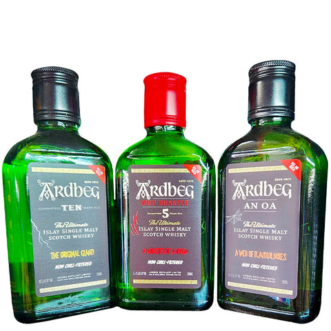 Ardbeg Trio The Three Monsters Single Malt Scotch Whiskey - 200ml