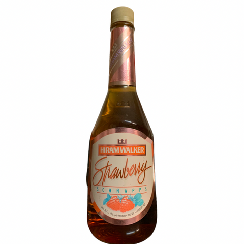Hiram Walker Strawberry Schnapps - 750ml