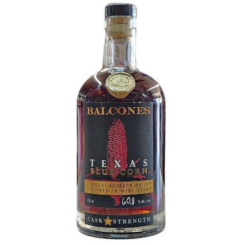 Balcones Texas Blue Corn Wine Cask Finish Straight Bourbon Whisky - 750ml