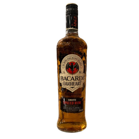 Bacardi Oakheart Spiced Rum - 750ml