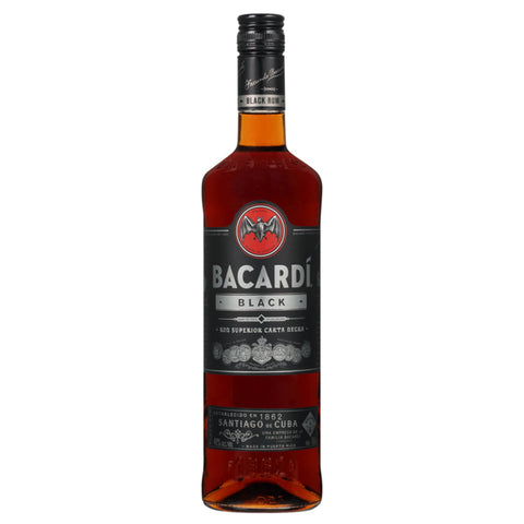 Bacardi Black Rum - 750ml