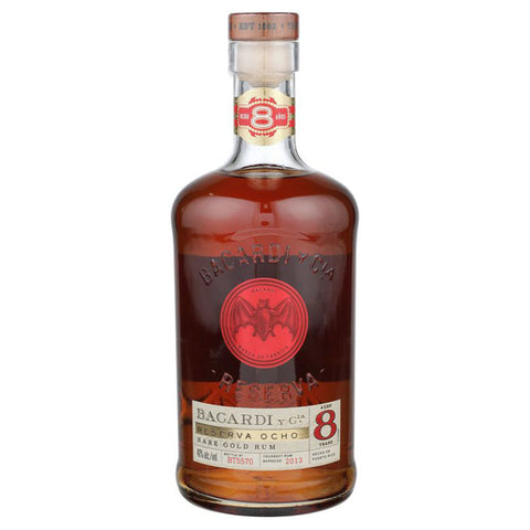 Bacardi Gold Reserva 8 Year Rum- 750ml
