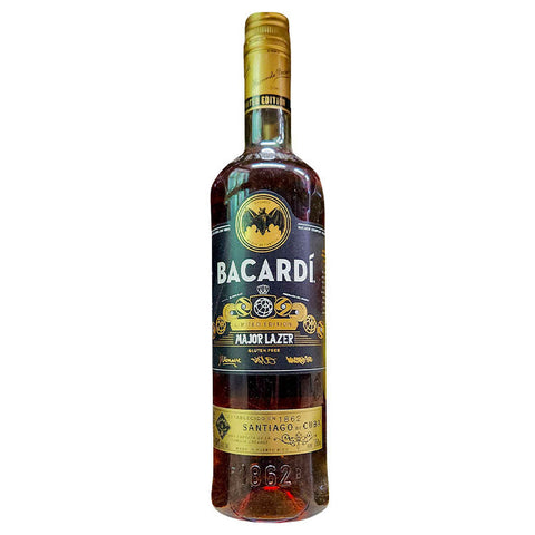 Bacardi Major Lazer Dark Rum - 750ml