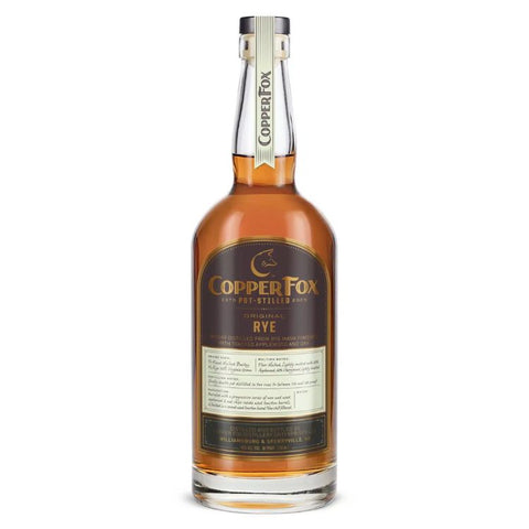 Copper Fox Rye Whiskey - 750ml