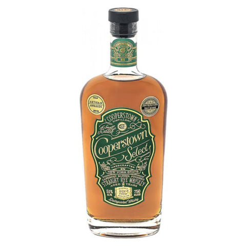 Cooperstown Select Straight Rye Whiskey - 750ml