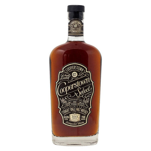 Cooperstown Select Straight Single Malt Whiskey - 750ml