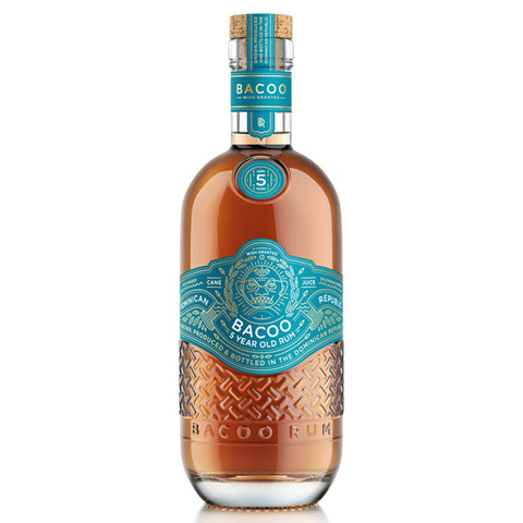 Bacoo Dominican Republic 5 Year Rum - 750ml