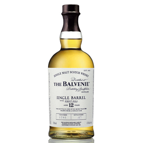 The Balvenie 12 Year Single Barrel Scotch Whiskey  - 750ml