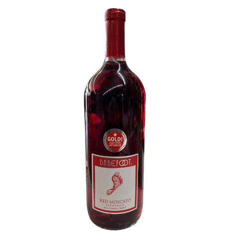 Barefoot Cellars Red Moscato Wine - 1.5L