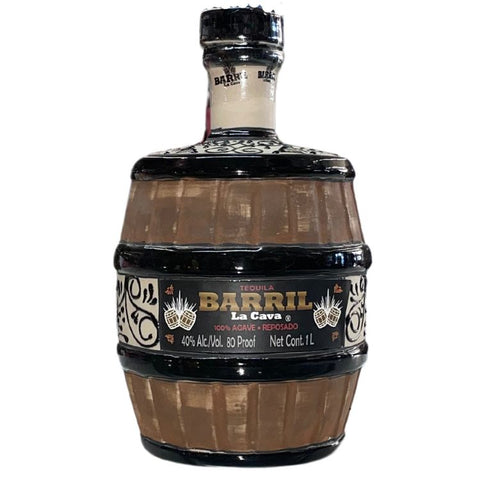 Barril La Cava Ceramic Reposado Tequila - 1L