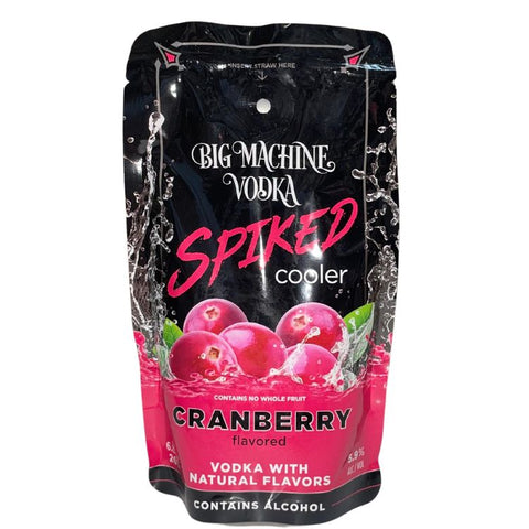 Big Machine Spiked Cooler Cranberry - 200ml