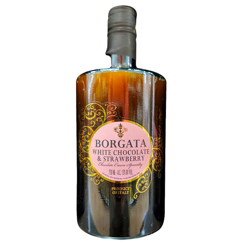 Borgata White Chocolate & Strawberry Liqueur - 750ml