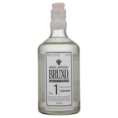 Bruxo Artesanal No. 1 Espadin Joven Mezcal - 750ml