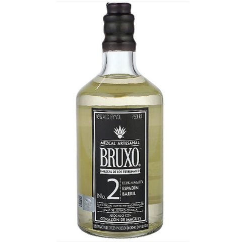 Bruxo Mezcal Artesanal No. 2 Espadin Barril Pechuga De Maguey - 750ml