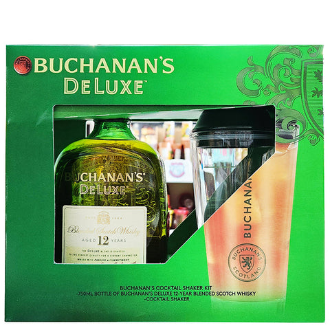 Buchanan's Scotch Whiskey Gift Set Cocktail Mixer -750ml