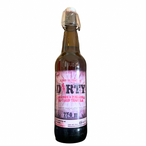 Dirty Tequila Cinnamon & Pineapple - 750ml