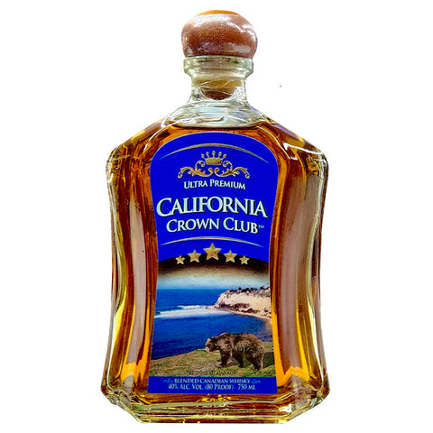 California Crown Club Canadian Whiskey - 750ml