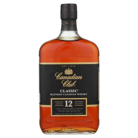 Canadian Club Small Batch 12 Year Canadian Whiskey - 750ml