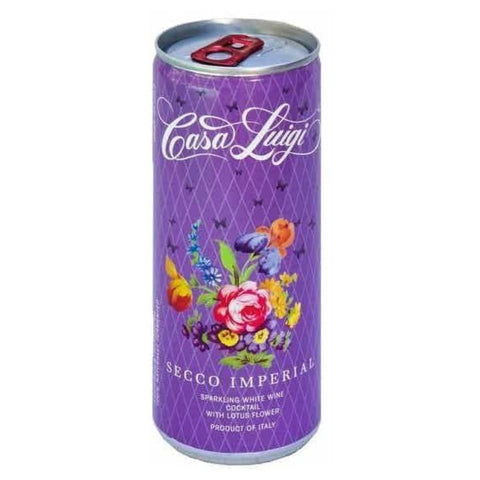 Casa Luigi Secco Imperial Sparkling - 250ml x 4