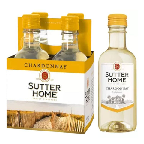 Sutter Home Chardonnay - 187ml x 4
