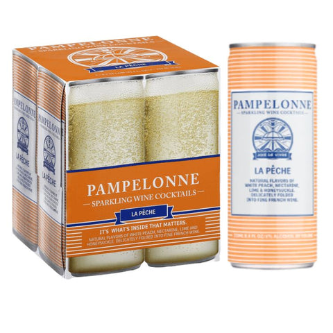Pampelonne La Peche Sparkling - 250ml x 4
