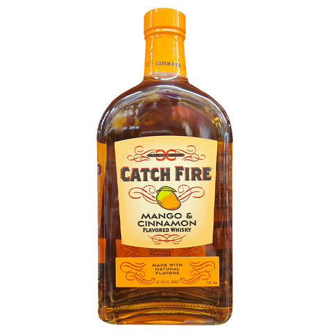 Catch Fire Mango & Cinnamon Whiskey - 750ml