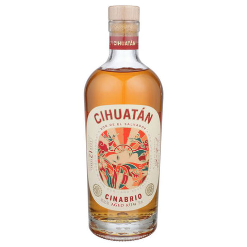 Cihuatan Cinabrio 12 Year Rum - 750ml