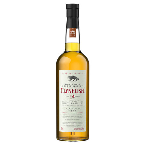 Clynelish Highlands Single Malt 14 Year Scotch Whiskey - 750ml