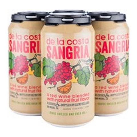 De La Costa Red Sangria - 355ml x 4