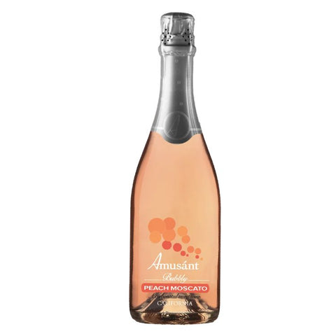 Amusant Bubbly Peach Moscato - 750ml