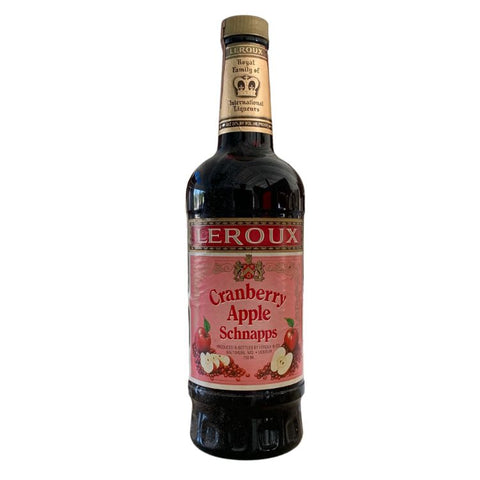 Leroux Cranberry Apple Schnapps - 750ml