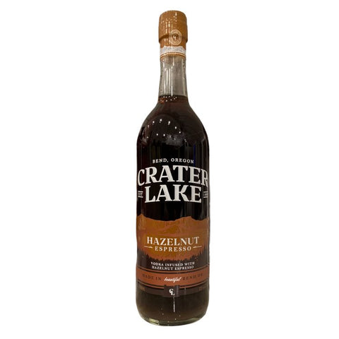 Crater Lake Hazelnut Espresso Vodka - 750ml