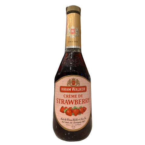 Hiram Walker Creme De Strawberry Liqueur - 750ml