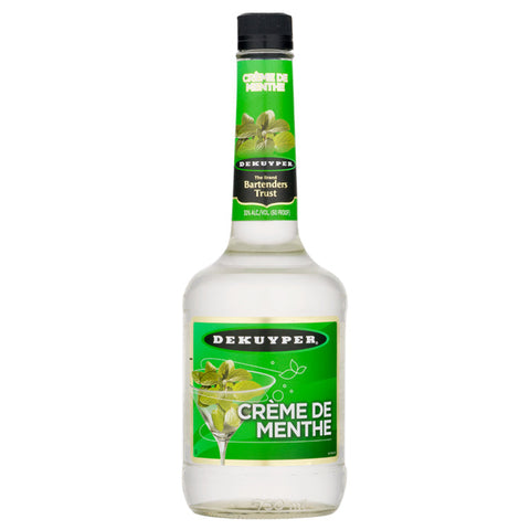 DeKuyper Creme de Menthe White Liqueur - 750ml