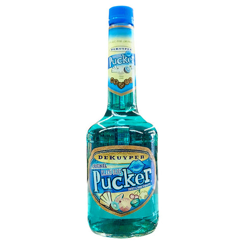 Dekuyper Island Blue Pucker Liqueur - 750ml